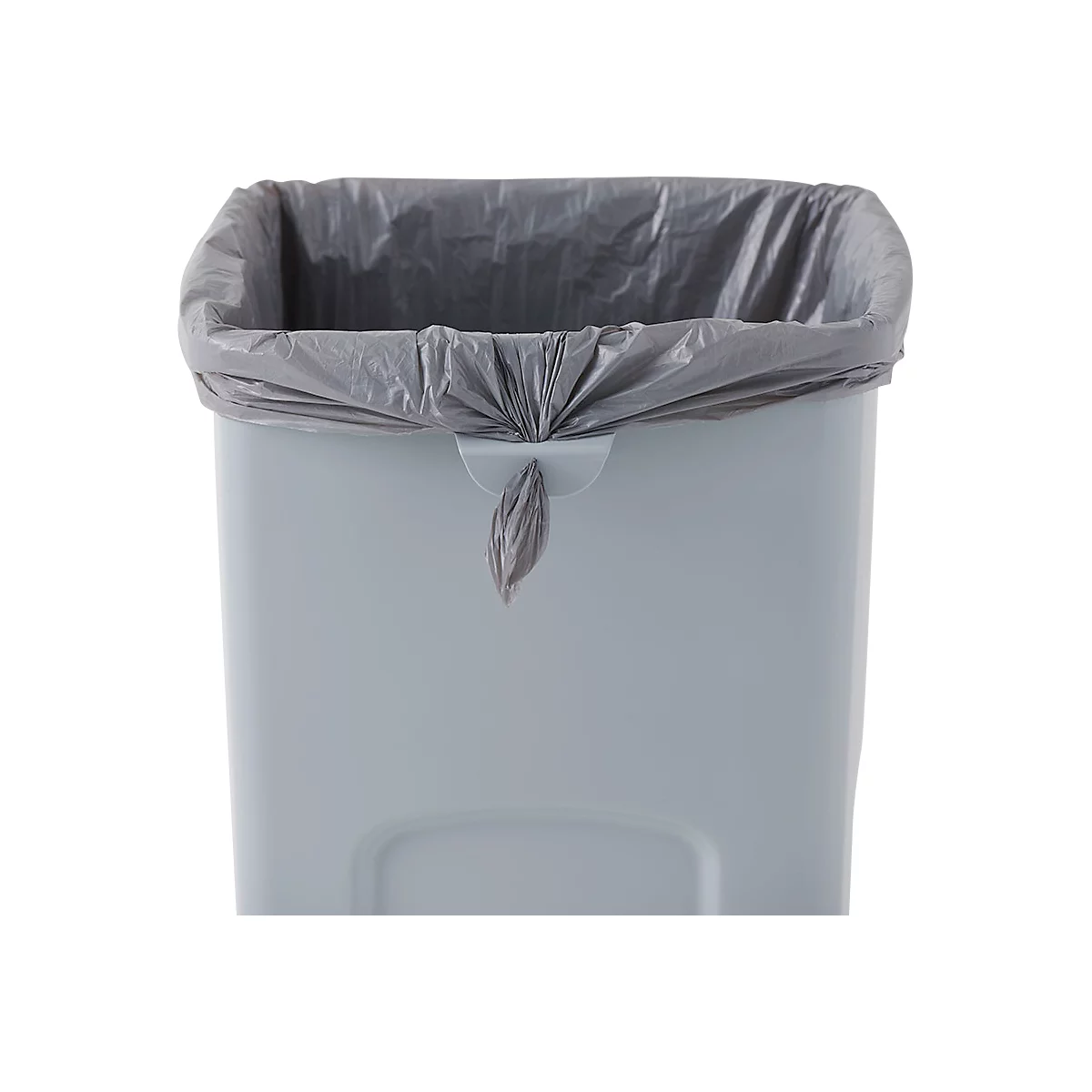 Rubbermaid Untouchable® afvalbak, zonder recyclinglogo, 87 liter, grijs