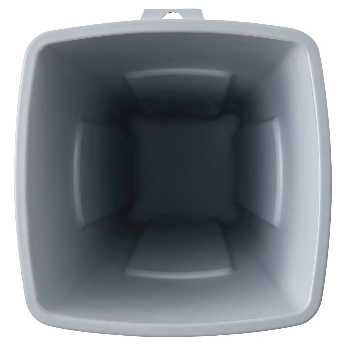 Rubbermaid Untouchable® afvalbak, zonder recyclinglogo, 87 liter, grijs