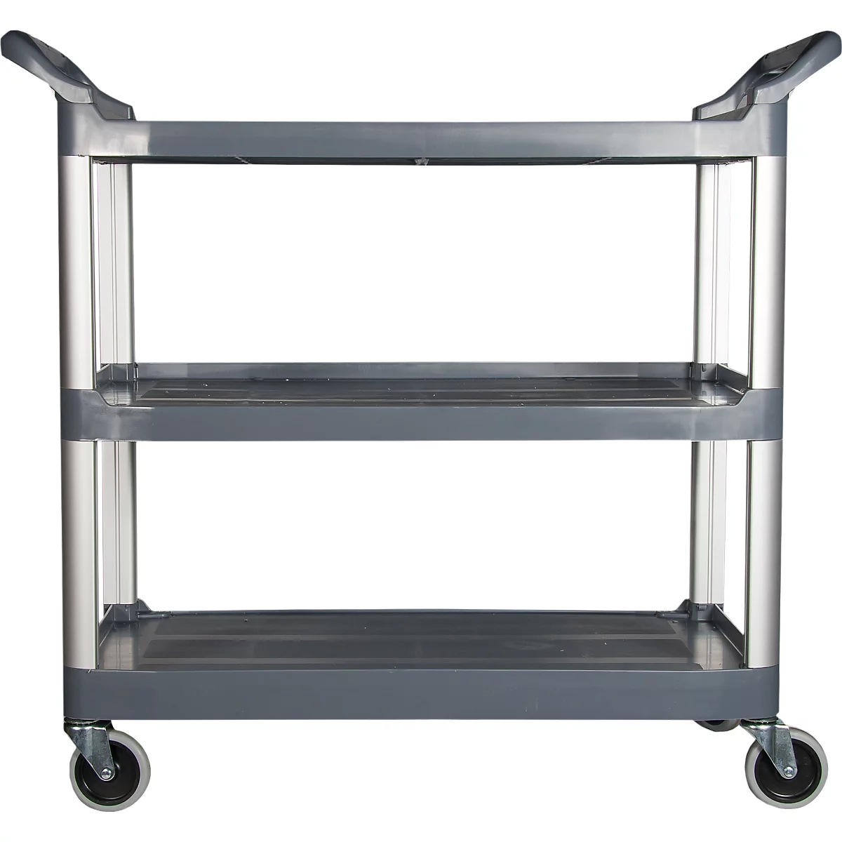 Rubbermaid X-TRA™ Mehrzweckwagen, offene Ausführung, bis 135 kg, schwarz