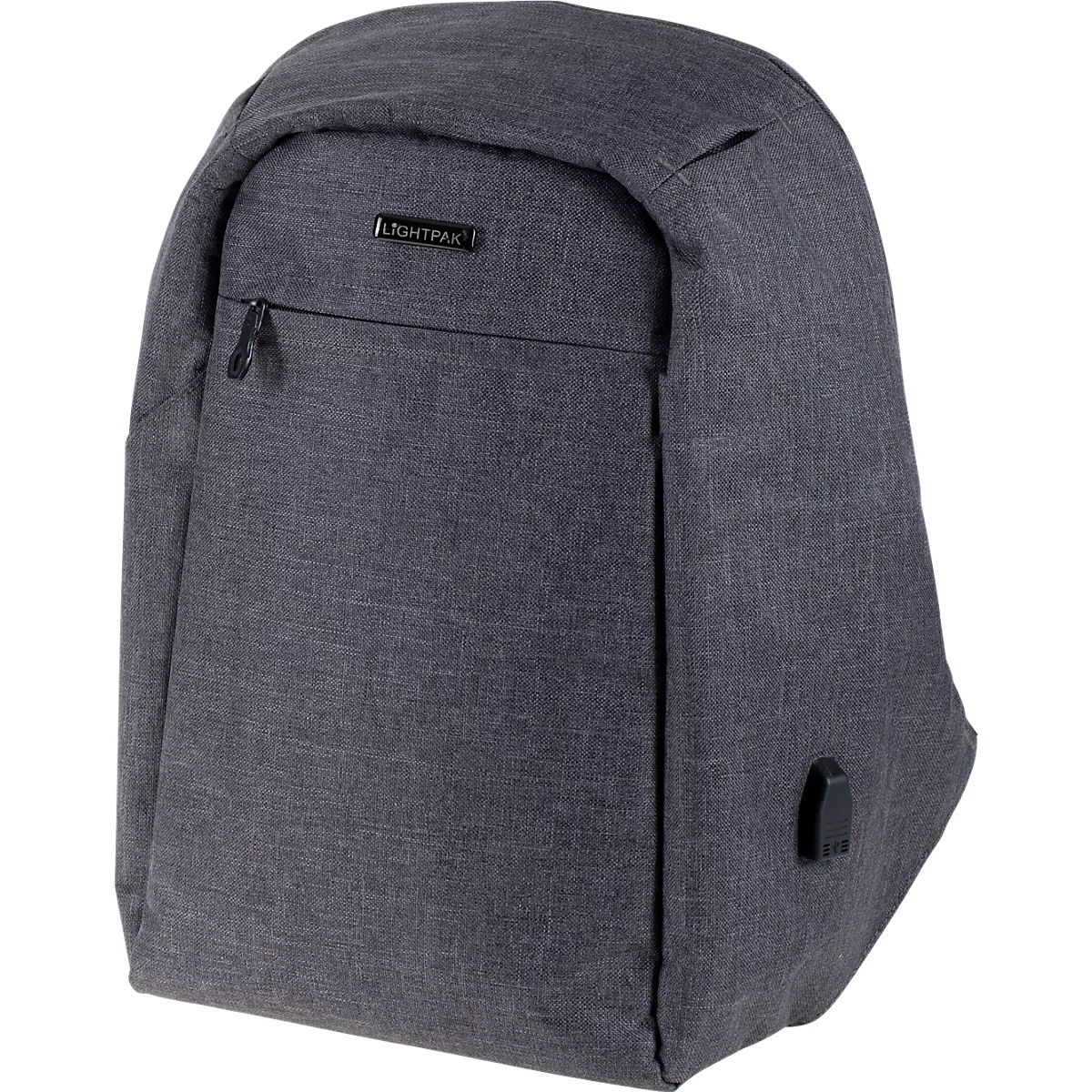 Rucksack „Safepack“, Polyester, aufklappbar, integr. USB-Ladeport, B310xT150xH450 mm