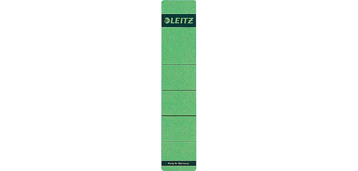 Rückenschild LEITZ®, Rückenbreite 50 mm, selbstklebend, 10 Stück, grün