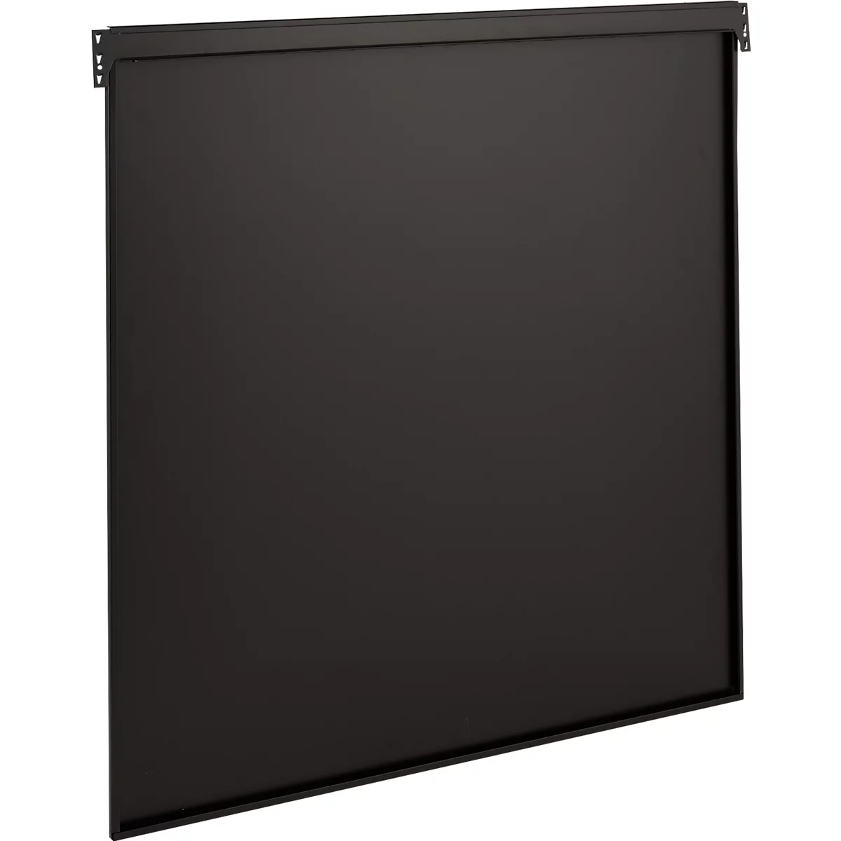 Rückwand-Element für Grundregal/Anbauregal ORDO Business, multifunktional, magnethaftend, B 950 x H 1000 mm, Stahl, tiefschwarz matt RAL 9005