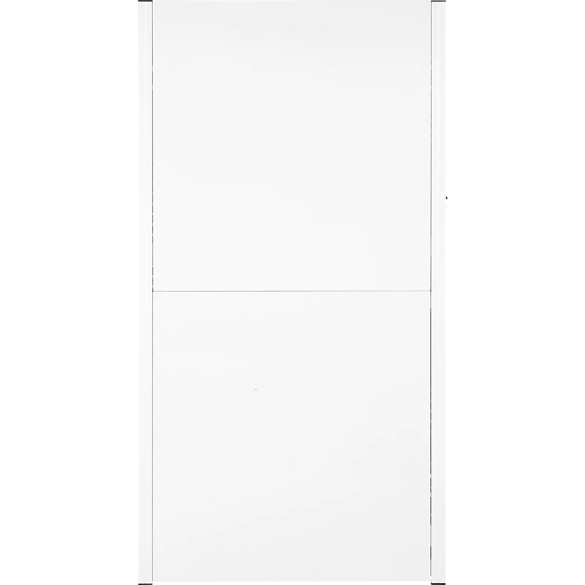 Rückwand-Element für Grundregal/Anbauregal ORDO Professional, multifunktional, magnethaftend, B 950 x H 1000 mm, Stahl, verkehrsweiß RAL 9016