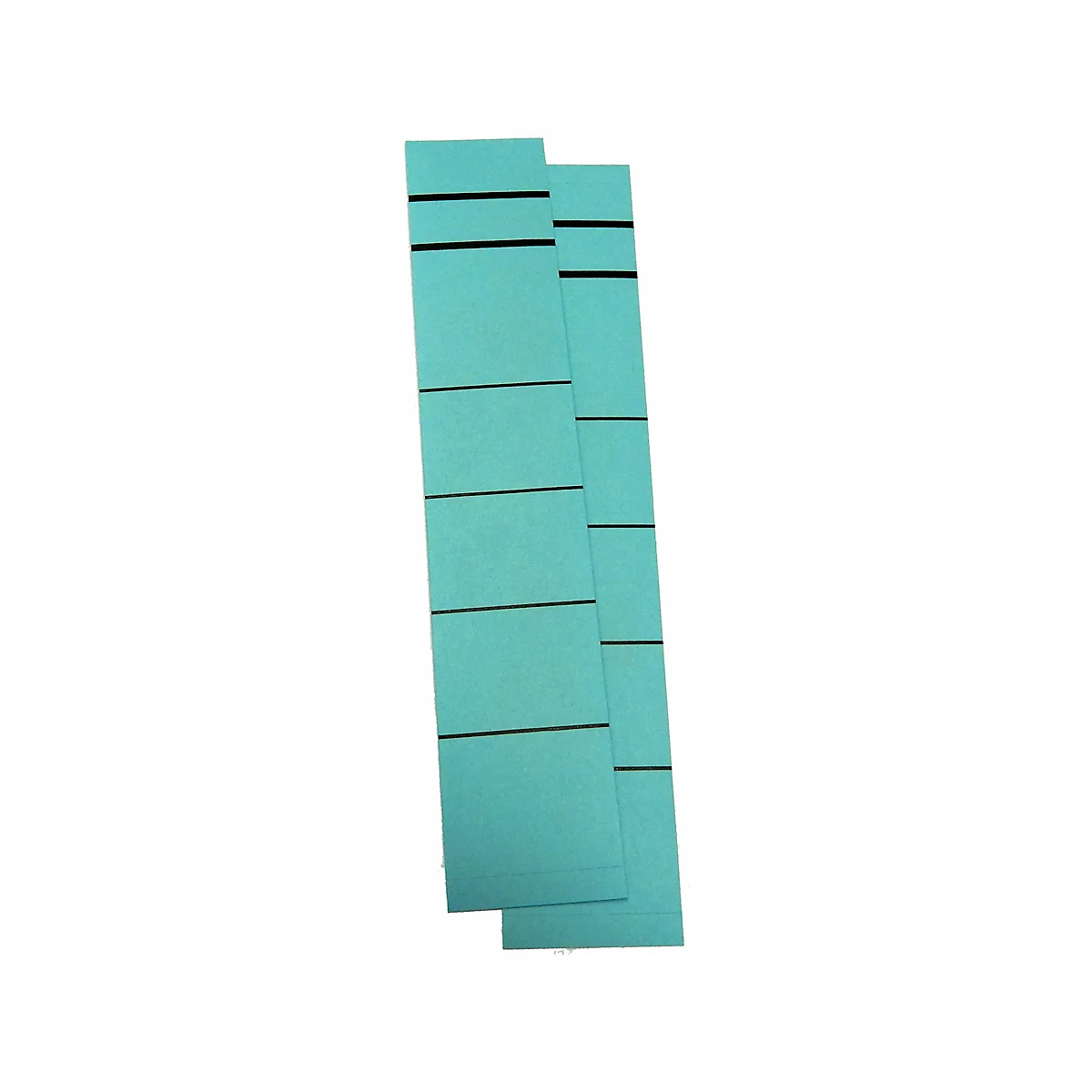Rugetiket, rugbreedte 39 mm, zelfklevend, 10 stuks, blauw