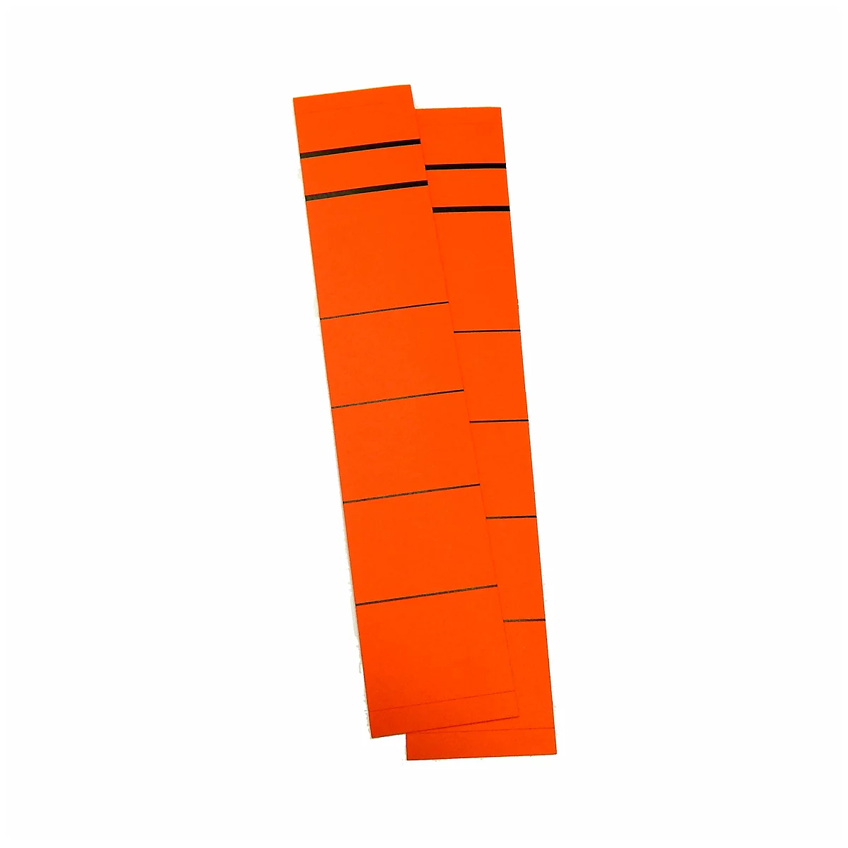 Rugetiket, rugbreedte 39 mm, zelfklevend, 10 stuks, rood