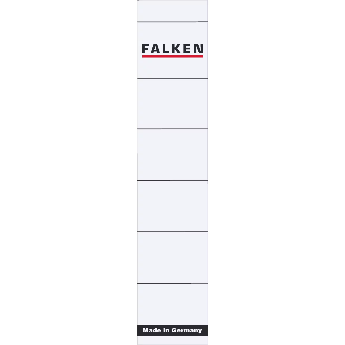 Rugetiketten, rugbreedte 80 mm, 10 stuks