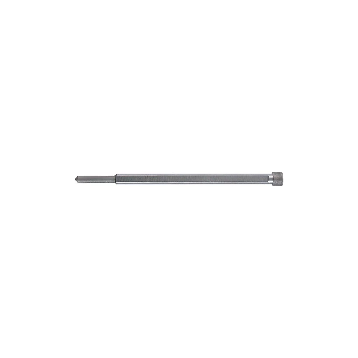 RUKO Führungsstift Ø 6,4 mm, Schnitttiefe 50 mm + Adapter, HSS + HM für Kernbohrer, Länge 123 mm, Weldon/Quick IN