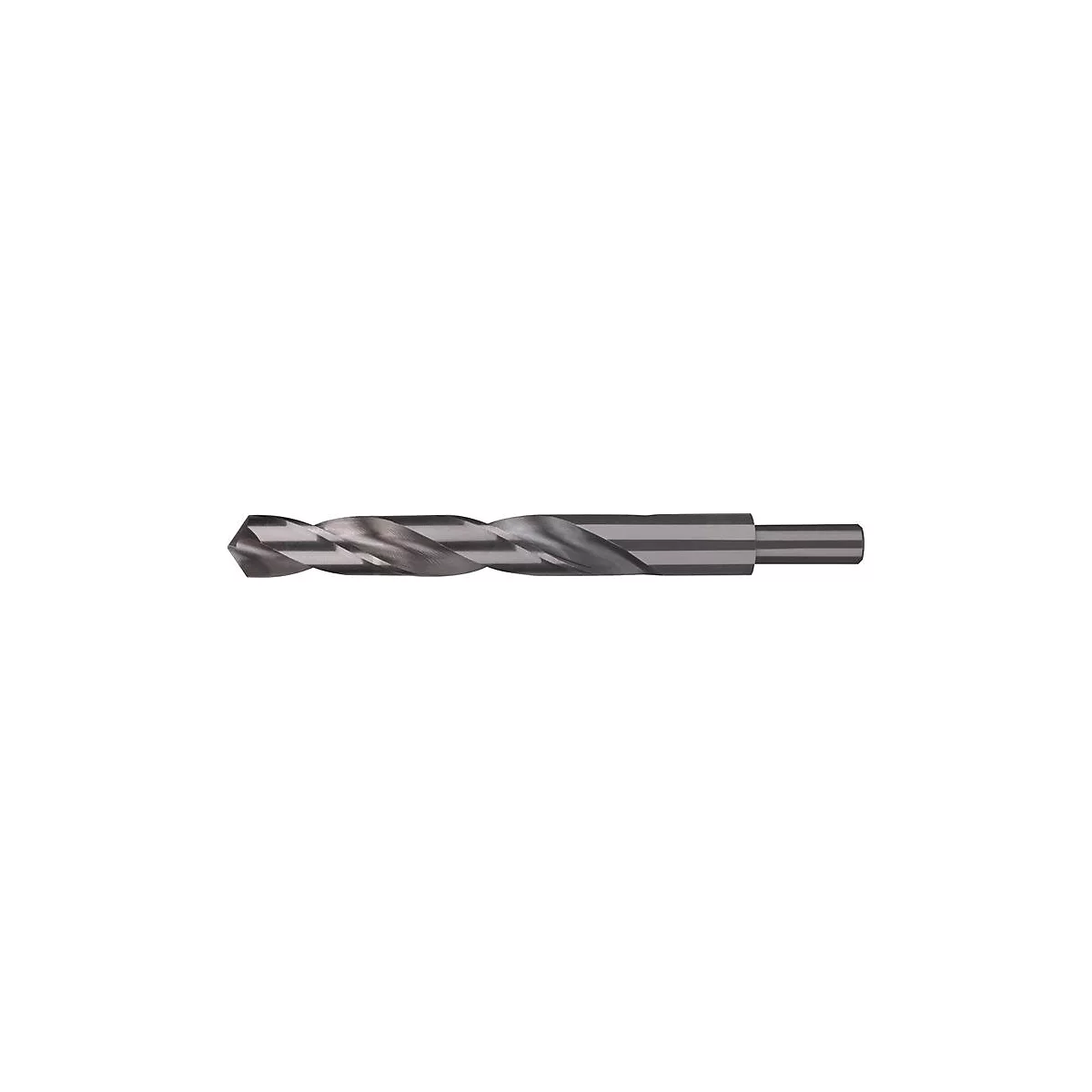 RUKO Spiralbohrer DIN 338 Typ N, Ø 11 mm HSS, L 142 mm, profilgeschliffen, abgesetzter Schaft, Spitzenwinkel 118°