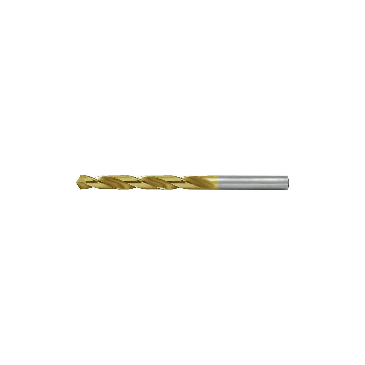 RUKO Spiralbohrer DIN 338 Typ N, Ø 3,3 mm, HSS TiN-beschichtet, Spitzenwinkel 118°, L 65 mm
