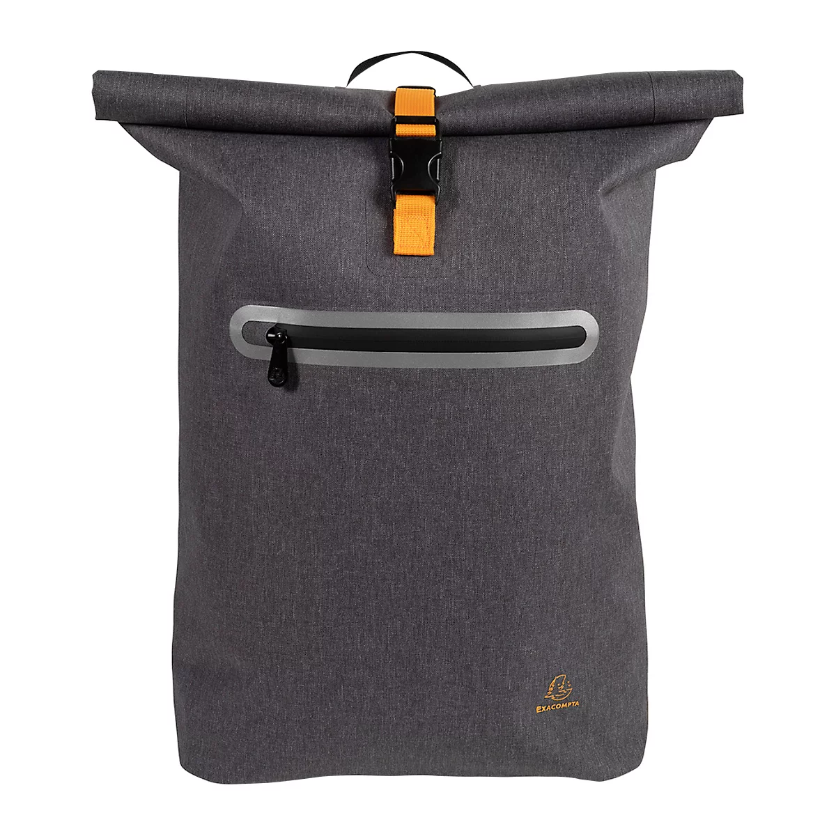 Sac à dos Exacompta Exactive Young, pour ordinateurs portables jusqu'à 15,6'', étanche, L 330 x P 140 x H 480 mm, polyuréthane, gris