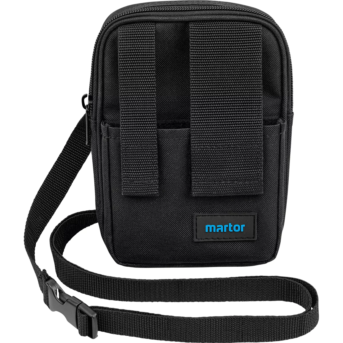 Sac banane Martor XXL, 2 compartiments, avec sécurité couteau, 3 options de transport, L 180 x l 130 mm, nylon, noir