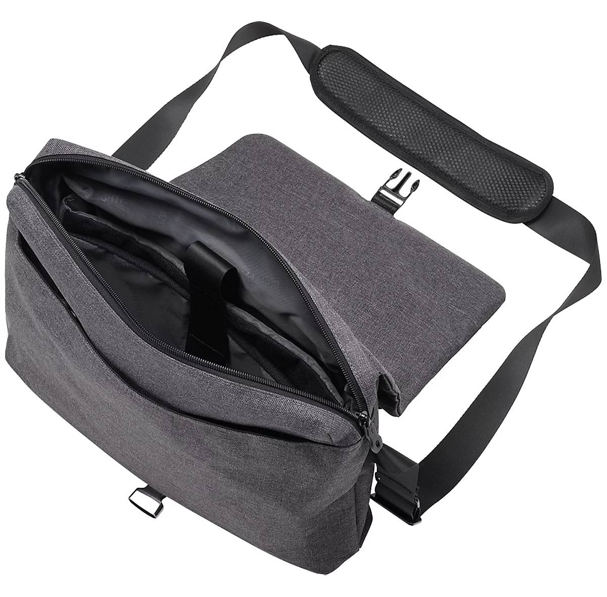 Sacoche pour PC portable - 15,6 pouces - Noir LEITZ Messenger