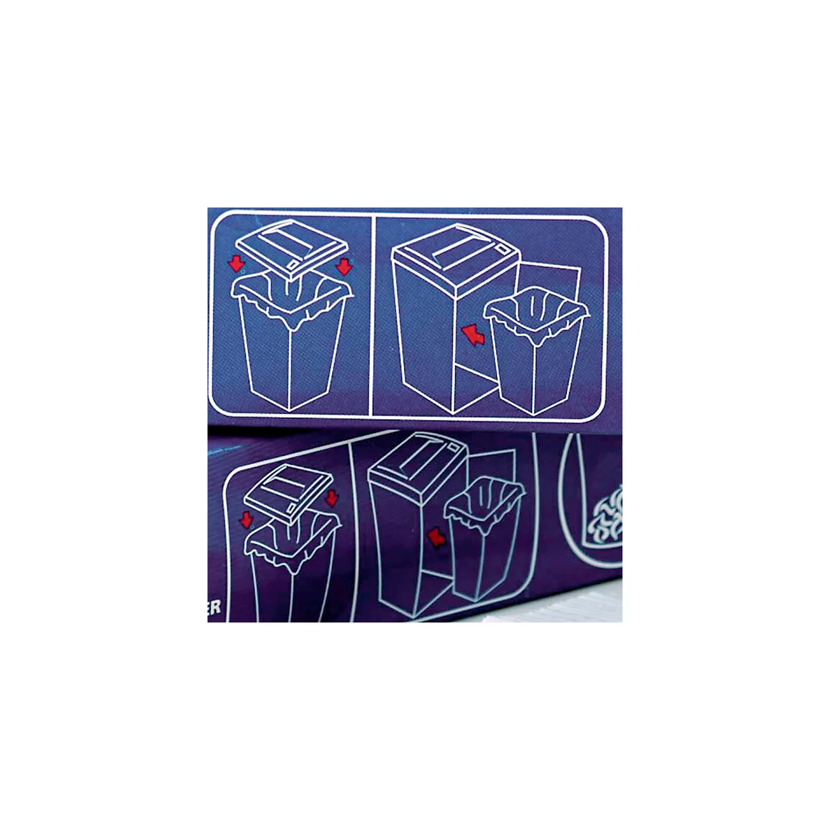 Sac poubelle en plastique pour 300XM/500X/M, 75 L, 100 p.