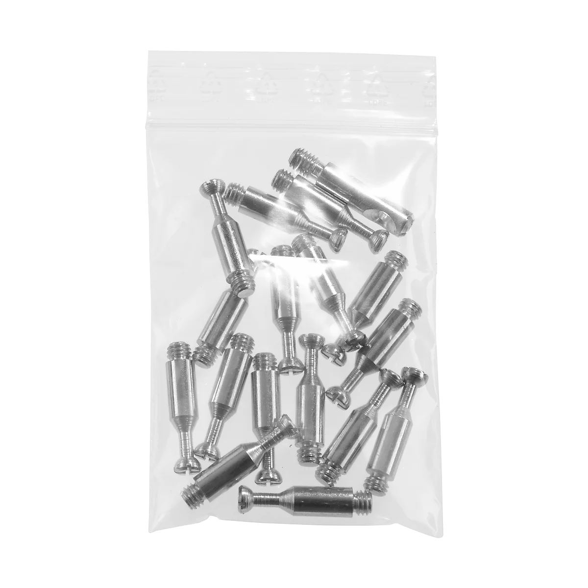 Sachet à fermeture zip, 50 µ, 1000 p., 60 x 80 mm