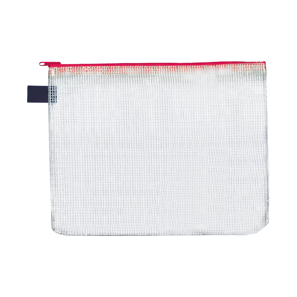 Sachets de collecte à fermeture éclair, pour format DIN B6, L 230 x H 183 mm, rouge, 10 pièces