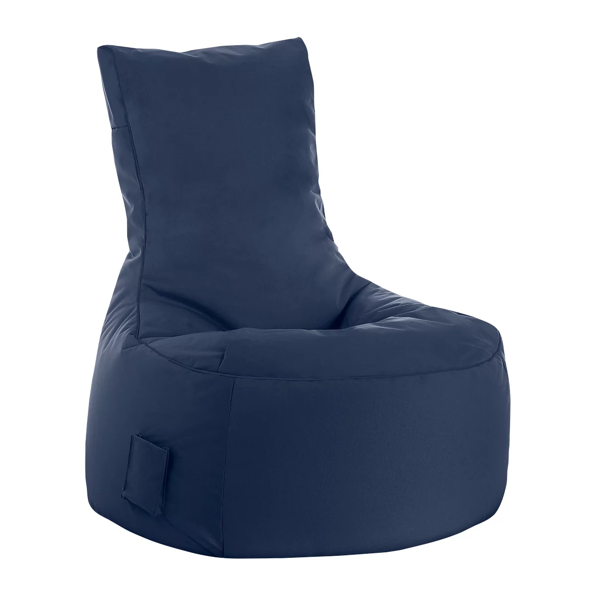 Saco de asiento swing scuba®, 100% poliéster, lavable, An 650 x P 900 x Al 950 mm, azul vaquero