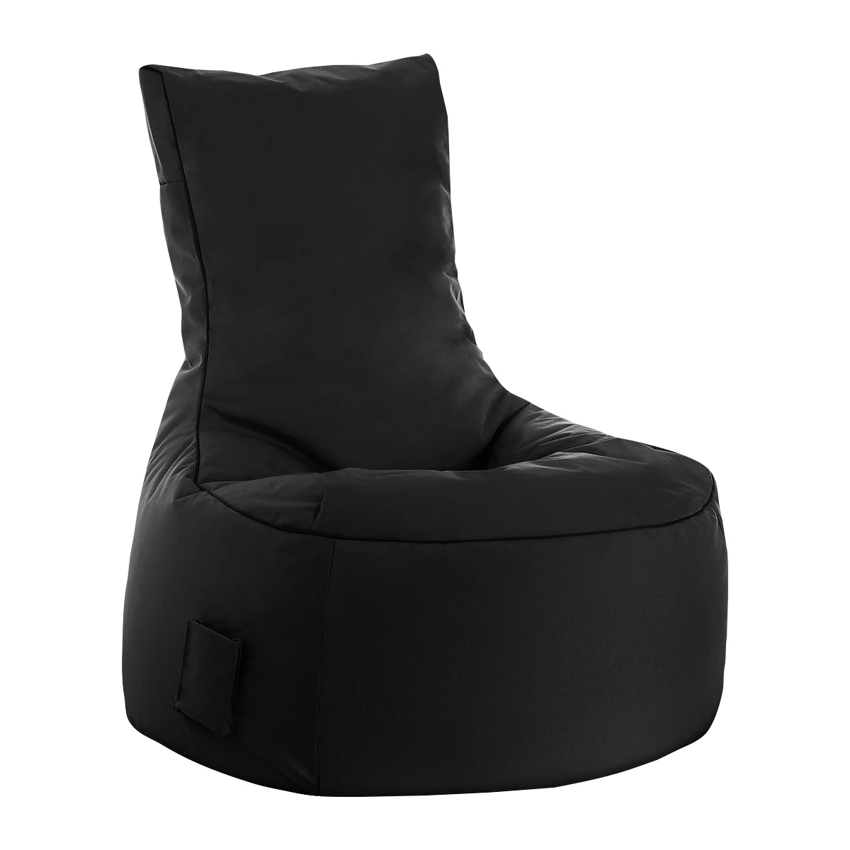 Saco de asiento swing scuba®, 100% poliéster, lavable, An 650 x P 900 x Al 950 mm, negro