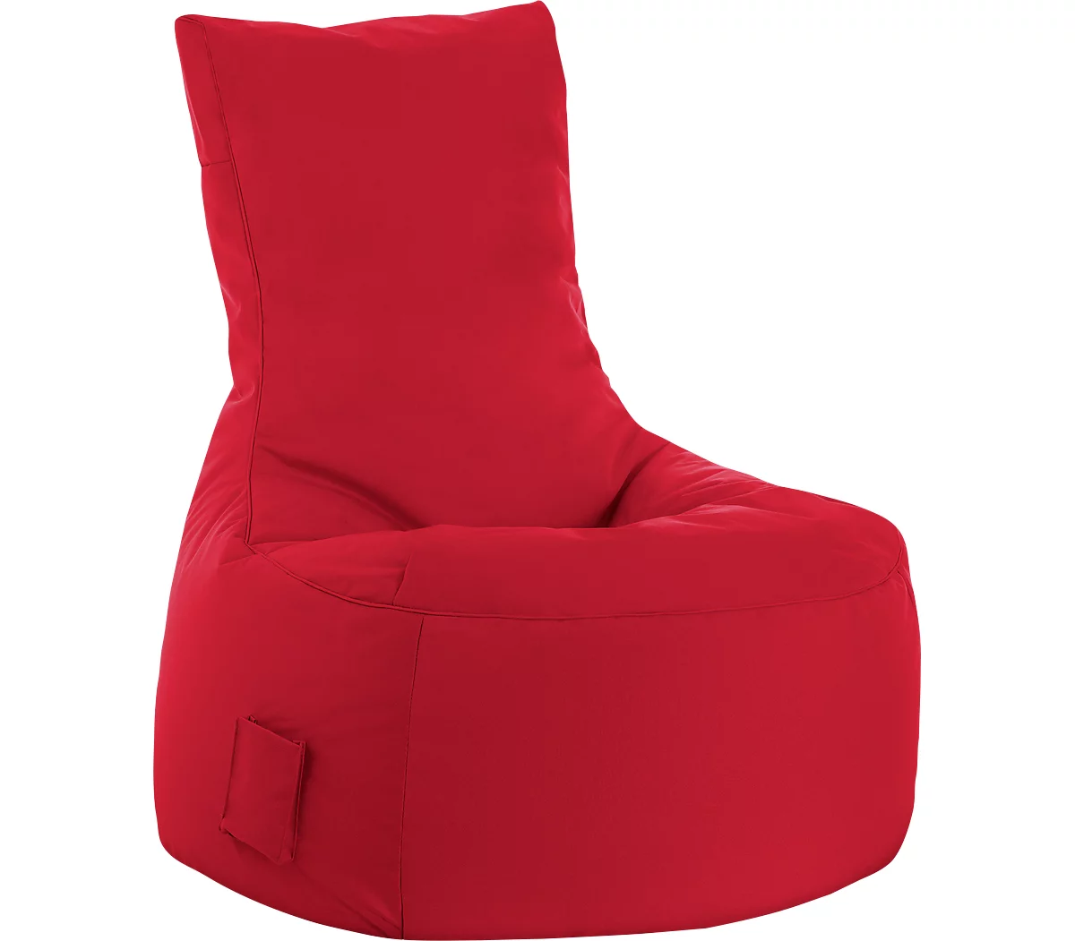 Saco de asiento swing scuba®, 100% poliéster, lavable, An 650 x P 900 x Al 950 mm, rojo