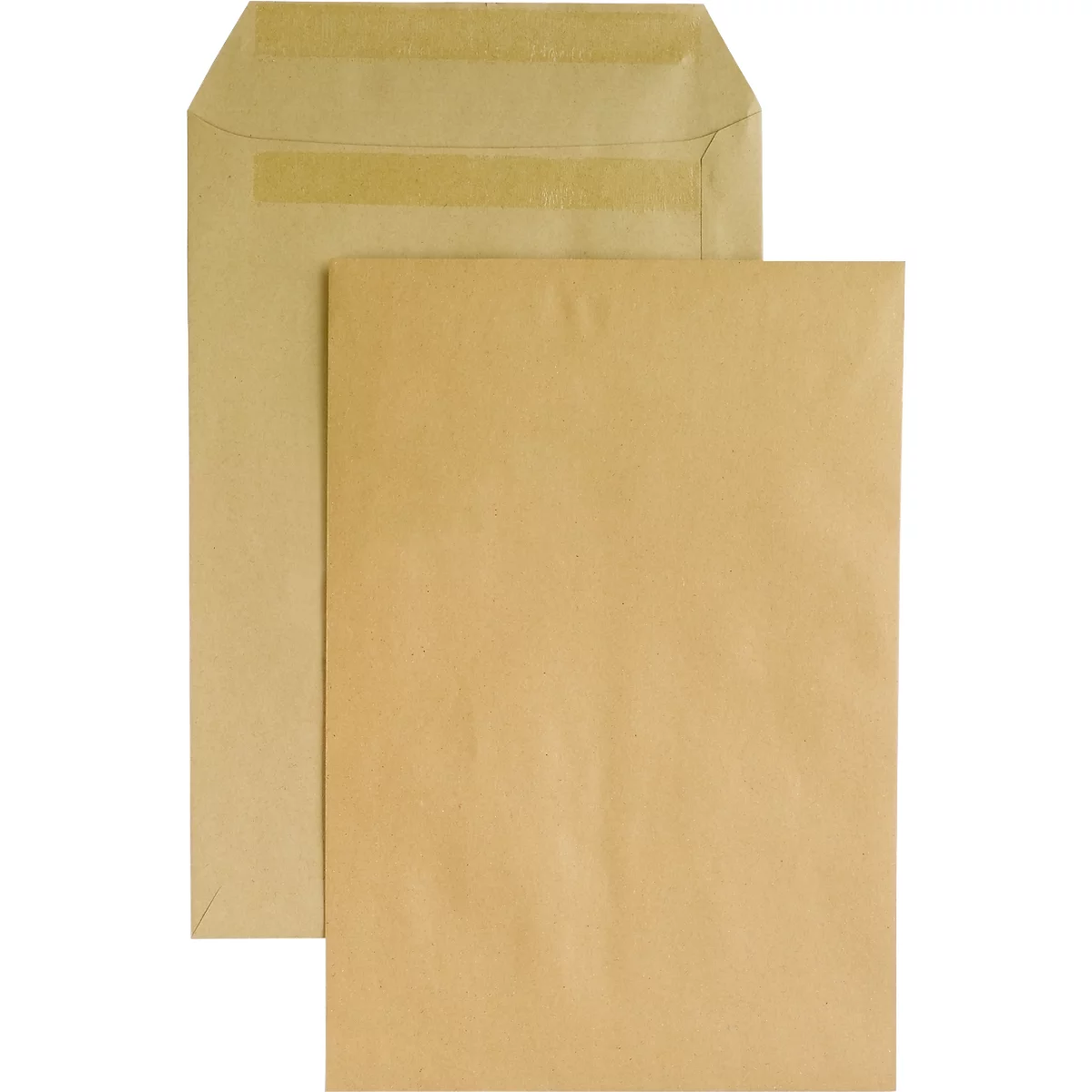 Sacs d'expédition, C4, autocollant, sans fenêtre, 250 pièces