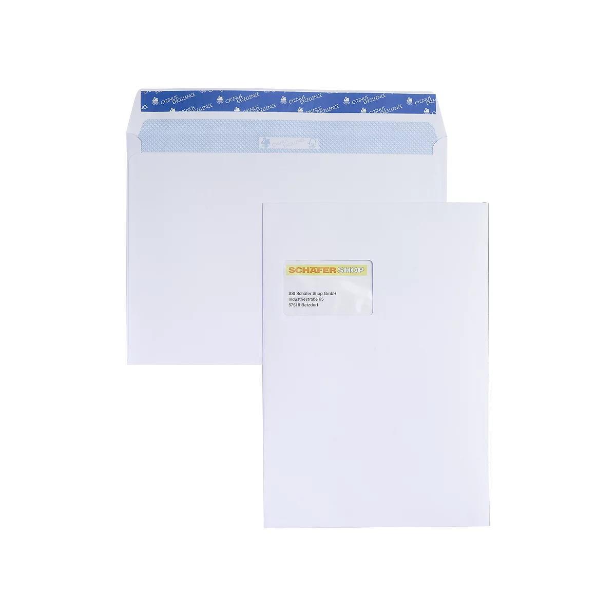 Sacs d'expédition, format C4, avec fenêtre, 250 p.