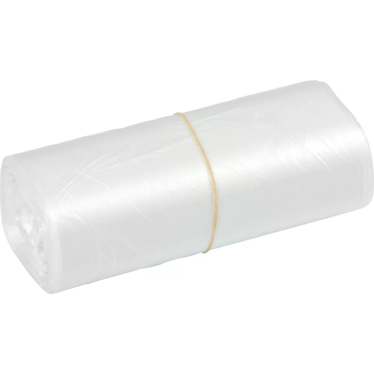 Sacs poubelle Deiss, 20 litres, HDPE avec 10-20 % de matière régénérée, L 450 x H 540 mm, transparent, 2000 pièces