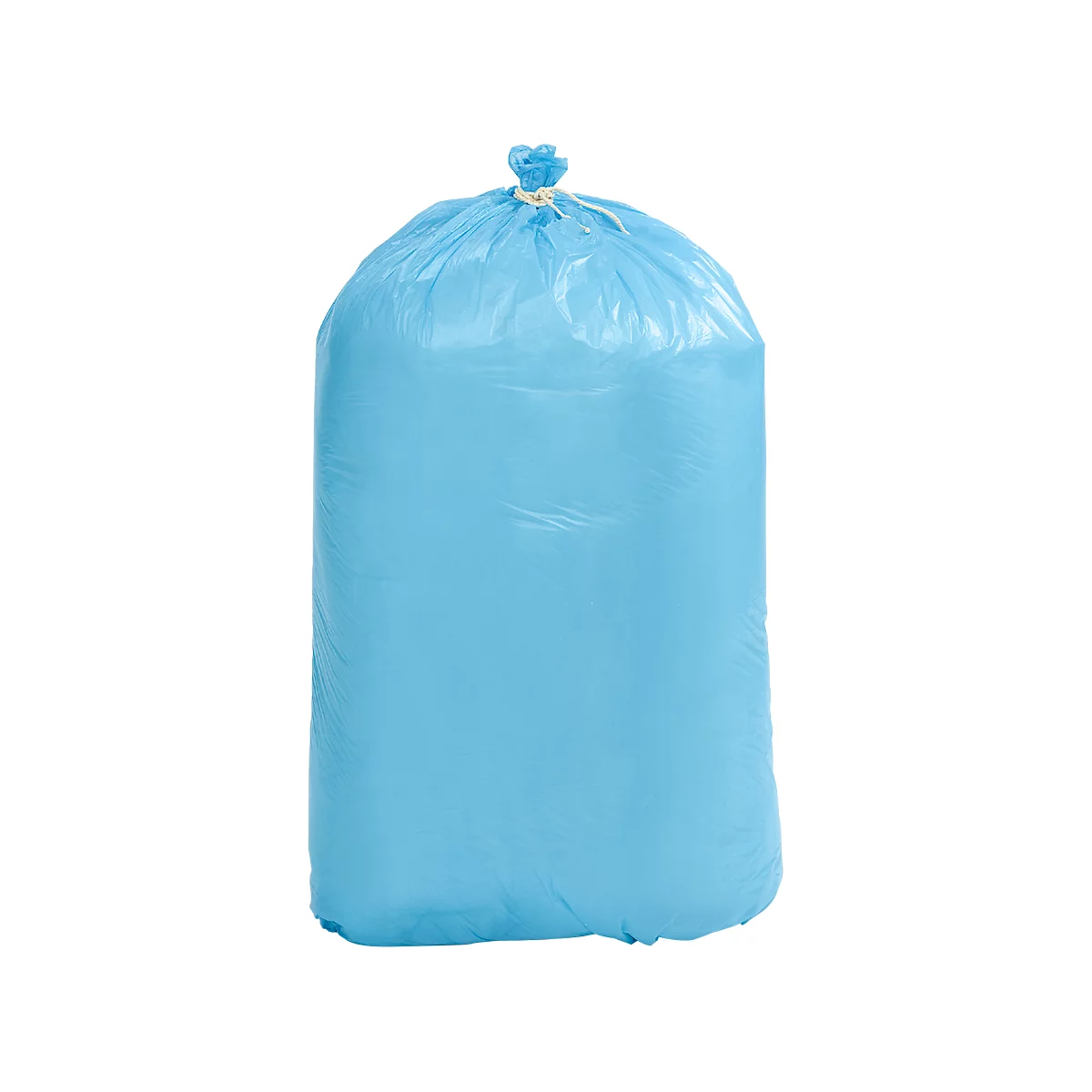 Secolan Sac poubelle, bleu/noir, 120 litres