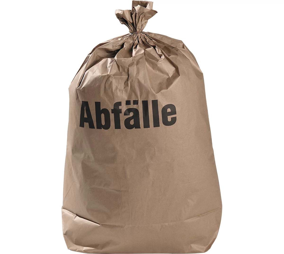 Sacs poubelle ou pour archives en papier 120 litres l. 700 x H