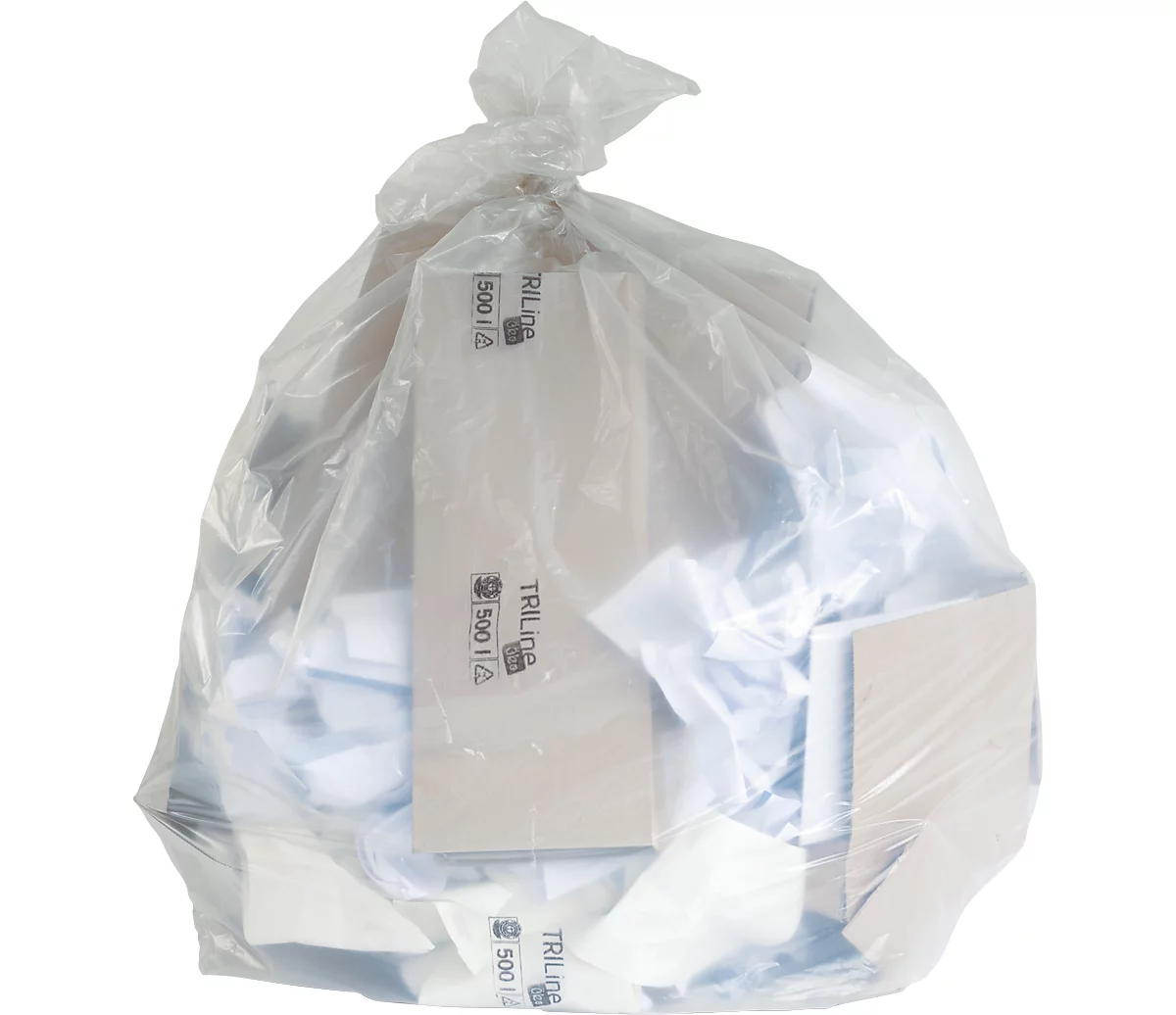 Sacs poubelles bio DEISS, plastique ecovio, compostable, étanche, 50 p. 18  L/10 p. 30 L à prix avantageux