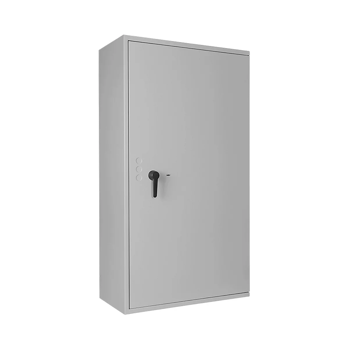 Safe Lyra 18, klasse 0 volgens EN 1143-1, 341 l, deur rechts draaiend, dubbelbaardsluiting, 4 etages, B 850 x D 420 x H 1550 mm, lichtgrijs RAL 7035