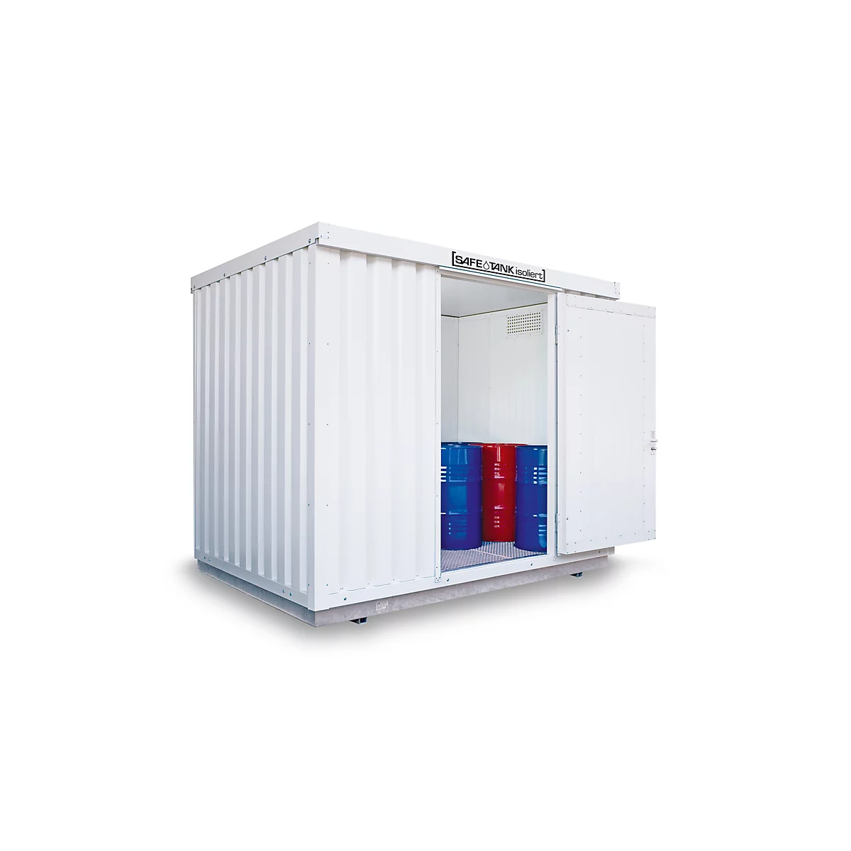 SAFE Tank STI 1000 geïsoleerd, 3005 x 2170 mm, voor actieve/passieve opslag van ontvlambare stoffen