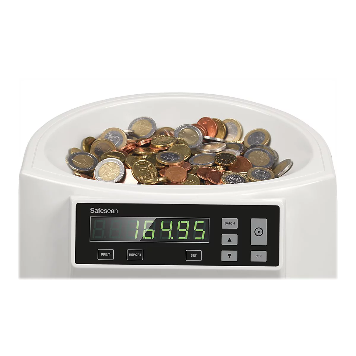 Safescan 1250 - Münzenzähler / Sortierer - EUR - weiß