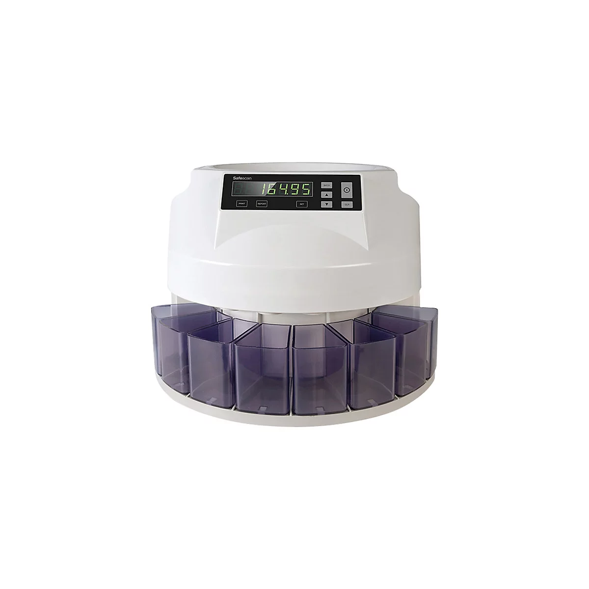 Safescan 1250 - Münzenzähler / Sortierer - EUR - weiß