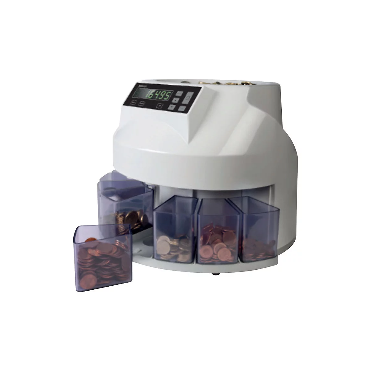 Safescan 1250 - Münzenzähler / Sortierer - EUR - weiß