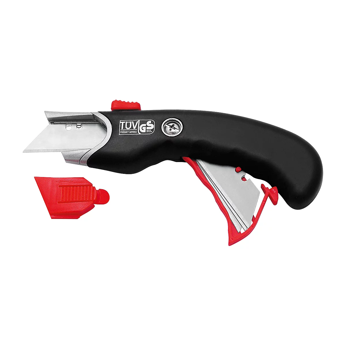 Safety Cutter Premium, incl. 10 reservemesjes gratis, voor rechts- en linkshandigen