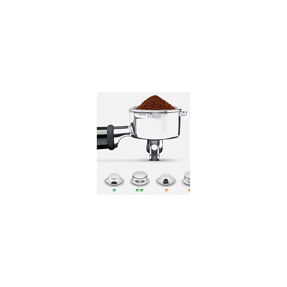 Sage SES876BST4EEU1 the Barista Express Impress - Automatische Kaffeemaschine mit Milchaufschäumer - 9 bar - Schwarz-Edelstahl