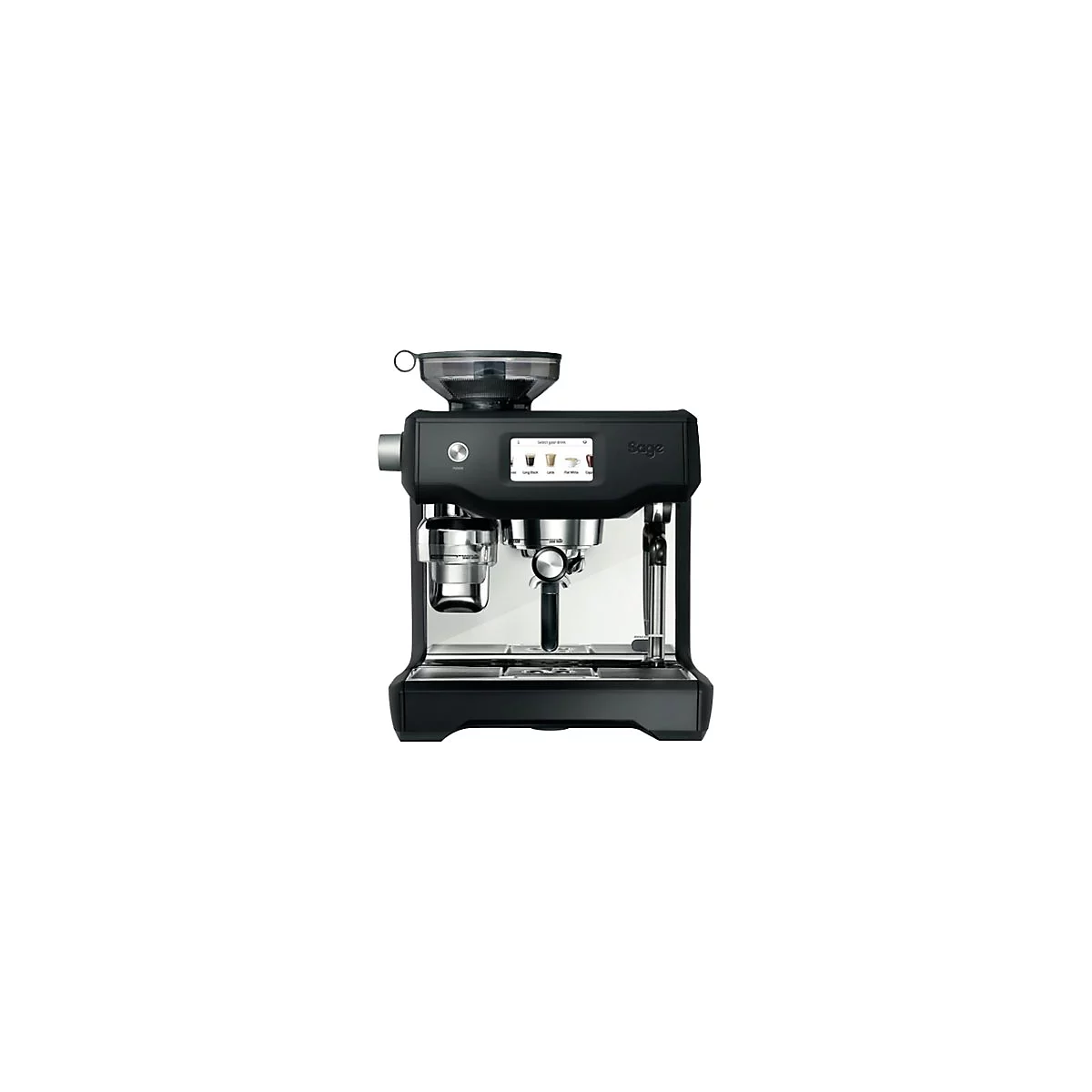 Sage SES990BTR4EEU1 the Oracle Touch - Automatische Kaffeemaschine mit Milchaufschäumer - 15 bar - schwarzer Trüffel