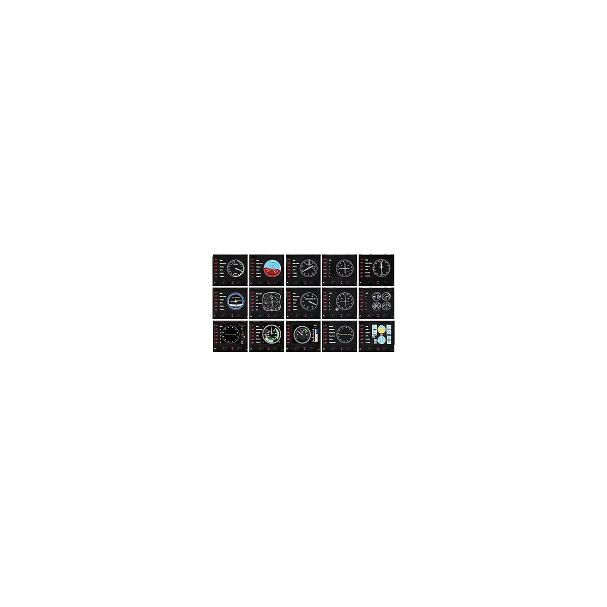 Saitek Pro Flight Instrument Panel - Panneau d'instruments de simulateur de vol - filaire