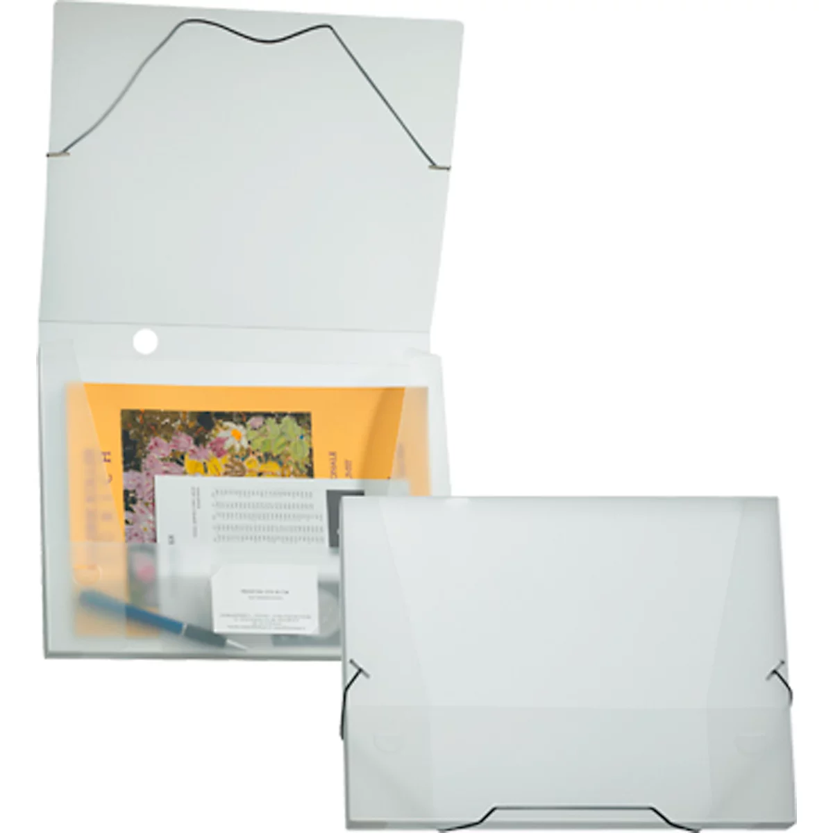 Sammelbox Kolma Penda Easy, A4, KolmaFlex, Füllhöhe 25 mm, halbtransparent