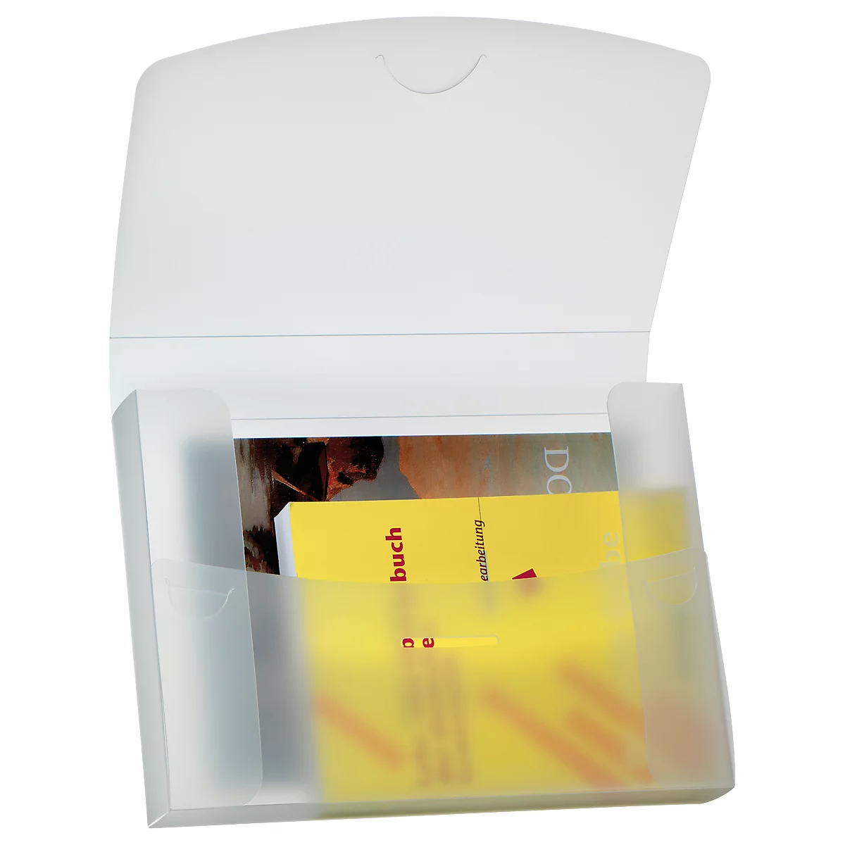 Sammelbox Kolma Penda Easy, A4, KolmaFlex, Füllhöhe 45 mm, halbtransparent