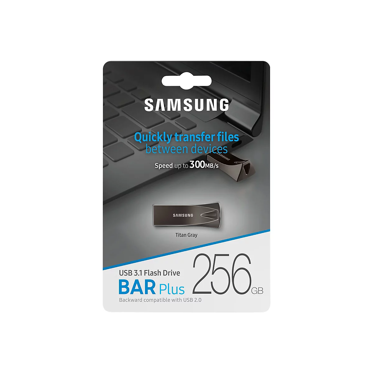 Samsung BAR Plus MUF-256BE4 - clé USB - 256 Go
