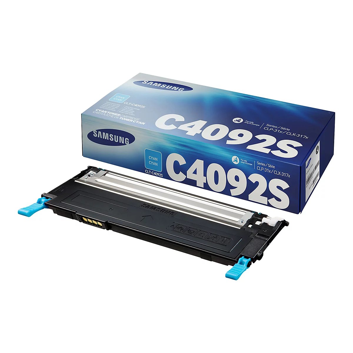Samsung CLT-C4092S - Cyan - original - Tonerpatrone (SU005A)