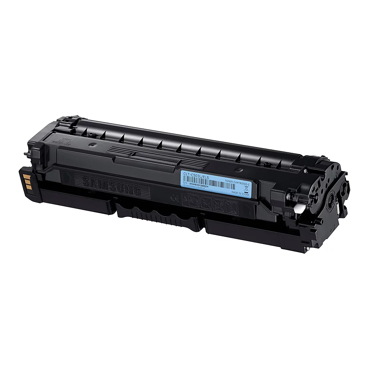 Samsung CLT-C503L - à rendement élevé - cyan - original - cartouche de toner (SU014A)