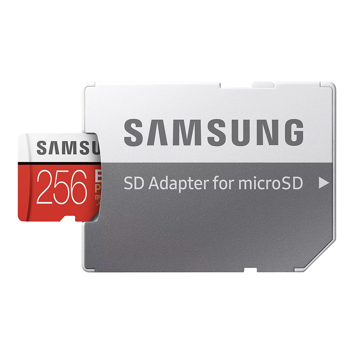 Samsung EVO Plus MB-MC256HA - Flash-Speicherkarte (microSDXC-an-SD-Adapter inbegriffen) - 256 GB - UHS-I U3 / Class10 - microSDXC UHS-I