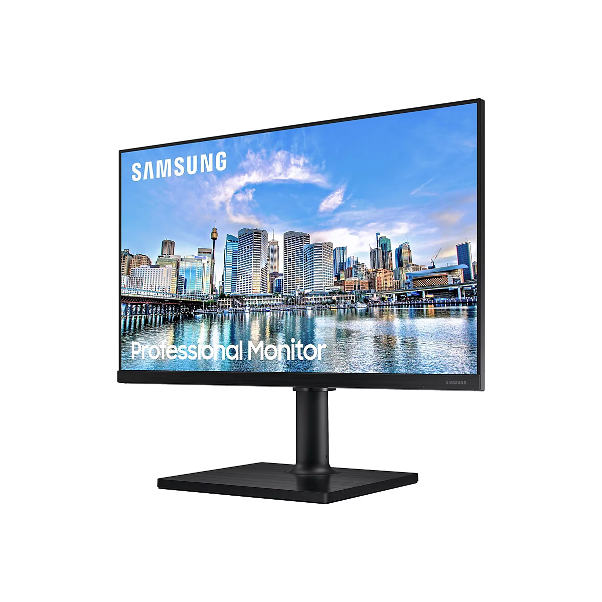 Samsung F24T450FQR - T45F Series - LED-Monitor - 60 cm (24') - 1920 x 1080 Full HD (1080p) @ 75 Hz - IPS