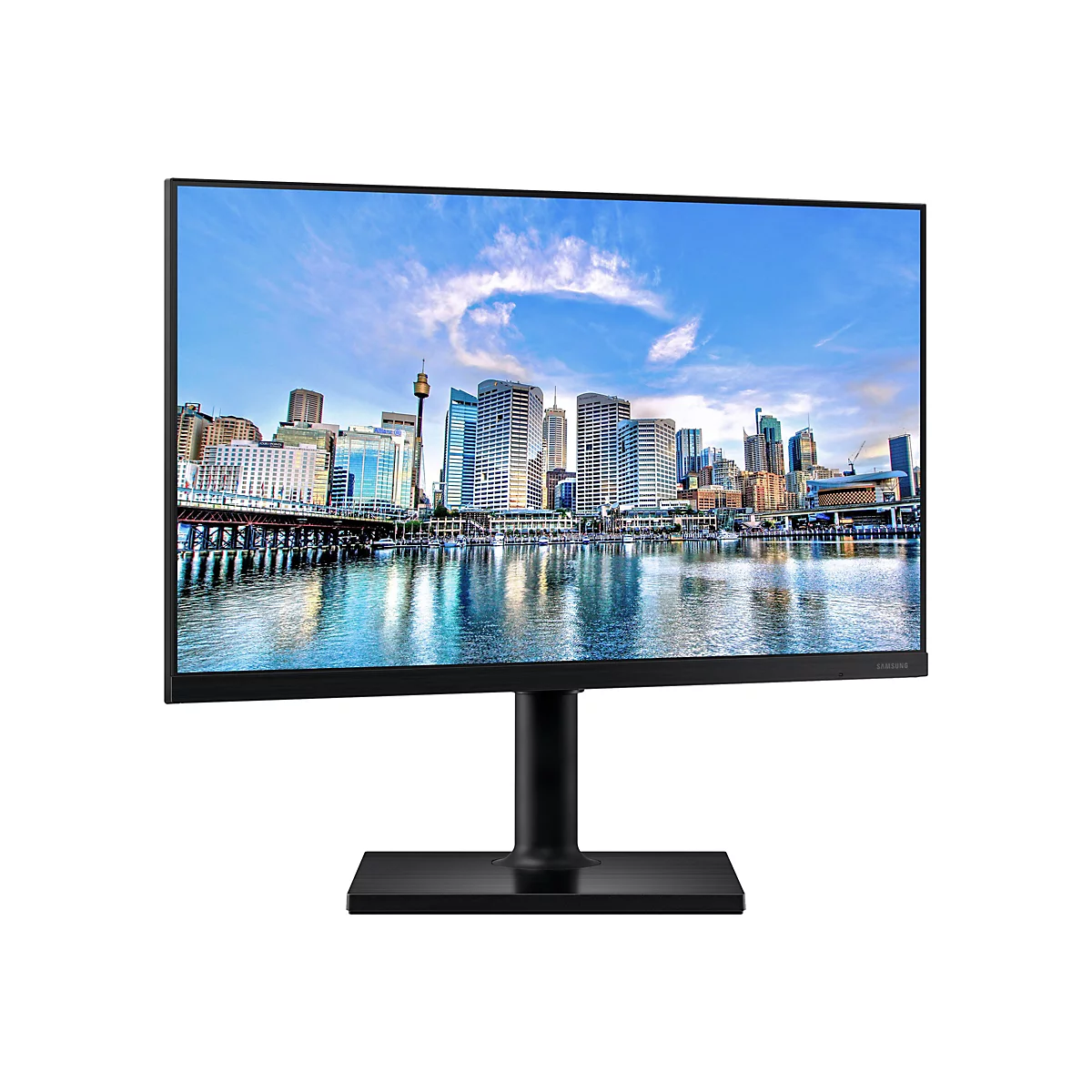 Samsung F24T450FQR - T45F Series - LED-Monitor - 60 cm (24') - 1920 x 1080 Full HD (1080p) @ 75 Hz - IPS