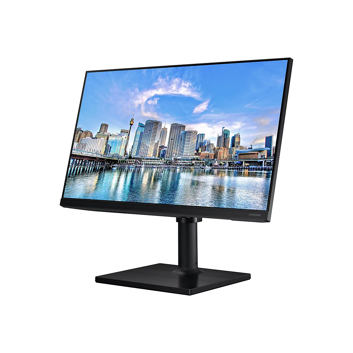 Samsung F24T450FQR - T45F Series - LED-Monitor - 60 cm (24') - 1920 x 1080 Full HD (1080p) @ 75 Hz - IPS