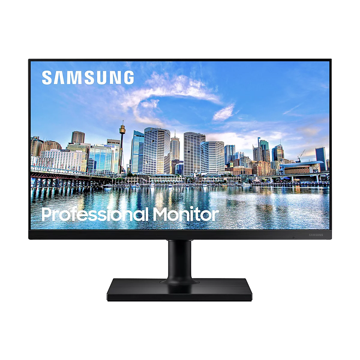 Samsung F24T450FQR - T45F Series - LED-Monitor - 60 cm (24') - 1920 x 1080 Full HD (1080p) @ 75 Hz - IPS