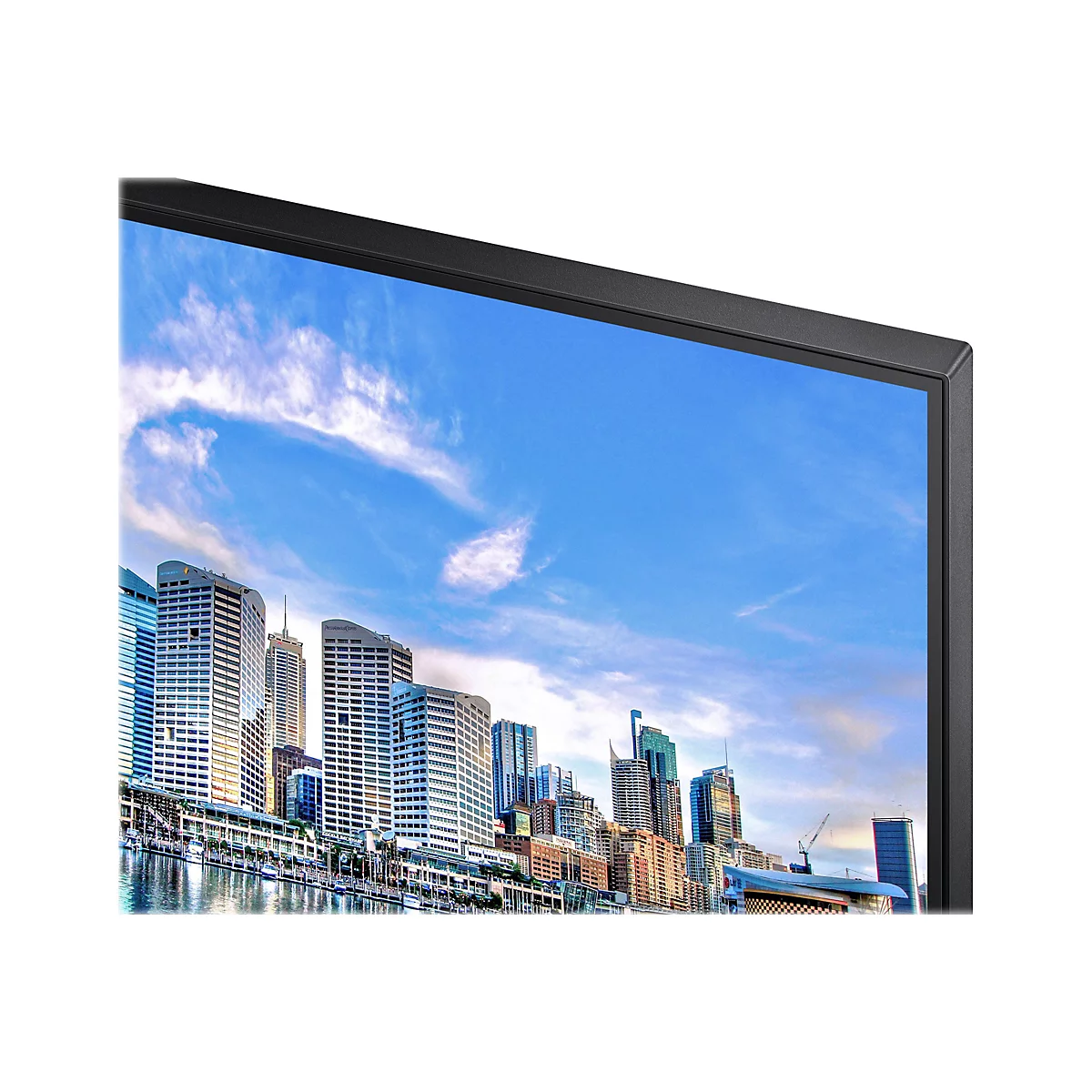 Samsung F24T450FQR - T45F Series - LED-Monitor - 60 cm (24') - 1920 x 1080 Full HD (1080p) @ 75 Hz - IPS