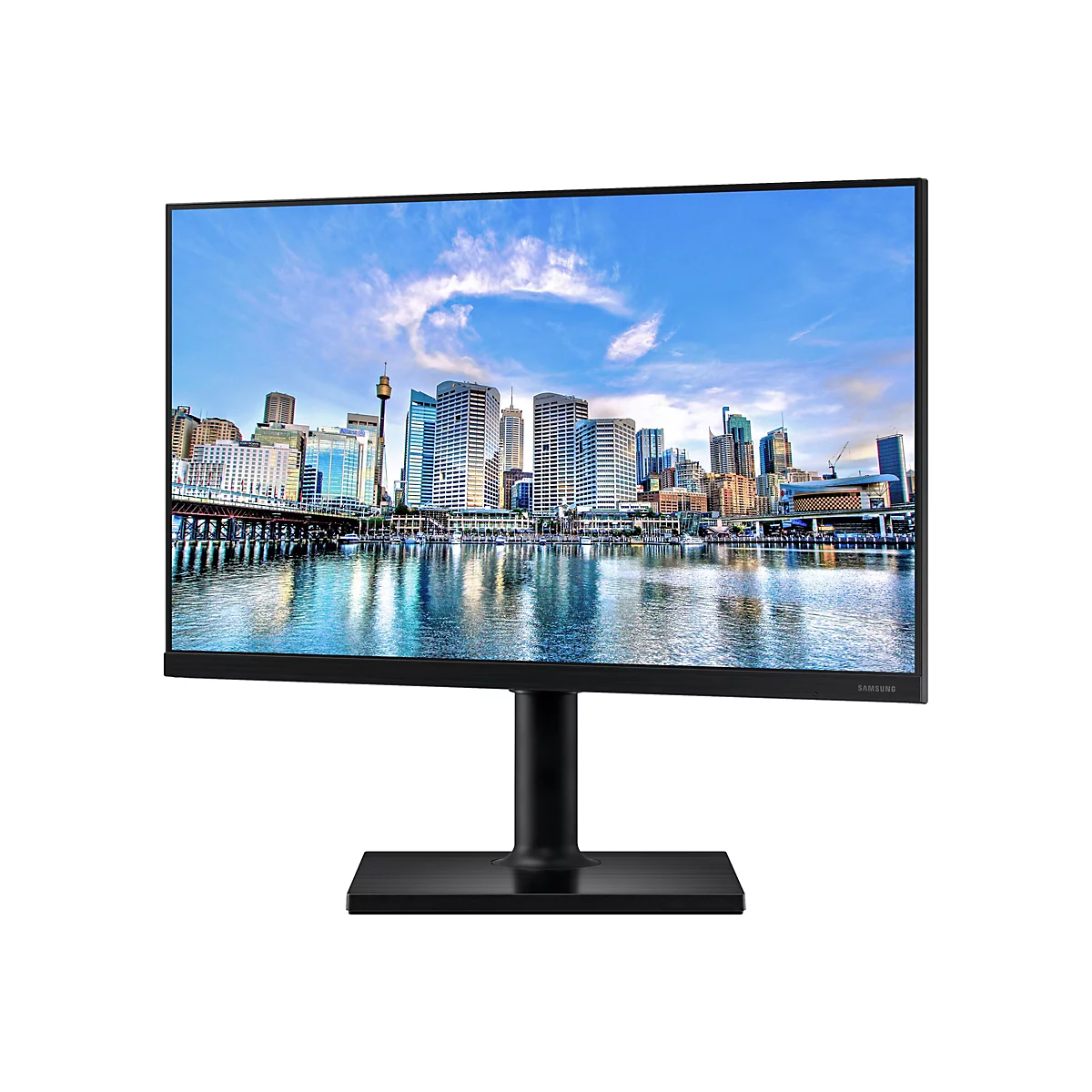 Samsung F24T450FQR - T45F Series - LED-Monitor - 60 cm (24') - 1920 x 1080 Full HD (1080p) @ 75 Hz - IPS