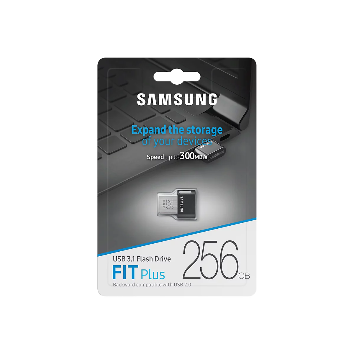 Samsung FIT Plus MUF-256AB - USB-Flash-Laufwerk - 256 GB